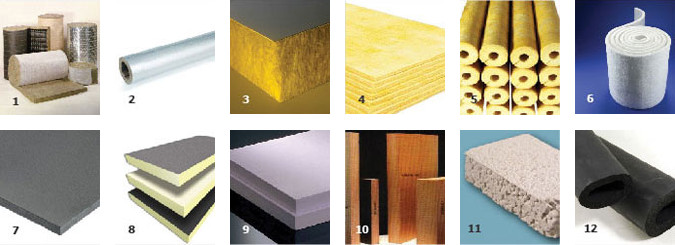 Materiali coibenti e rifiniture esterne